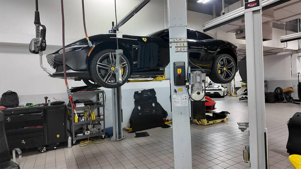 Ferrari Structural Repair