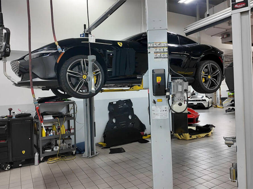 Ferrari Structural Repair