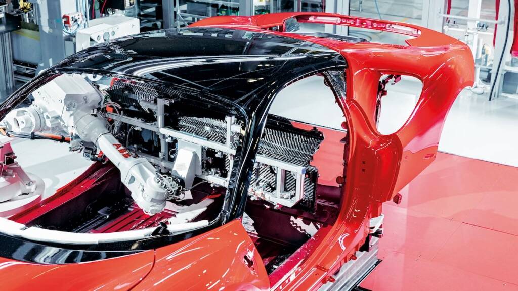 can a ferrari be repaired after frame damage