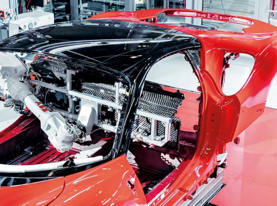 can a ferrari be repaired after frame damage