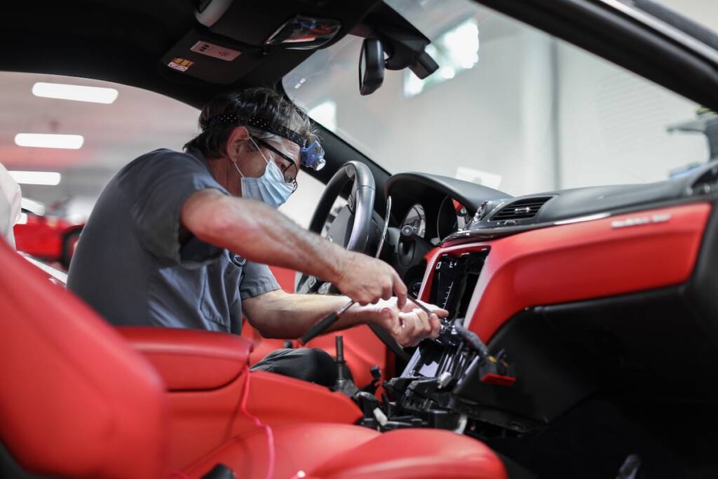 ferrari adas systems