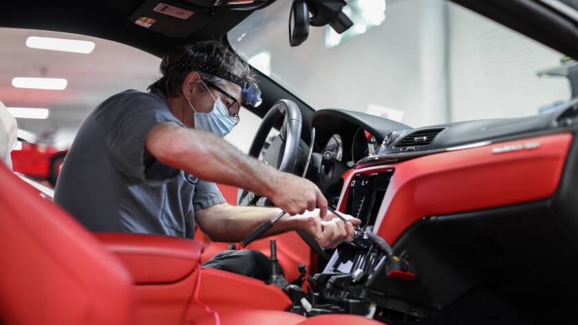 ferrari adas systems