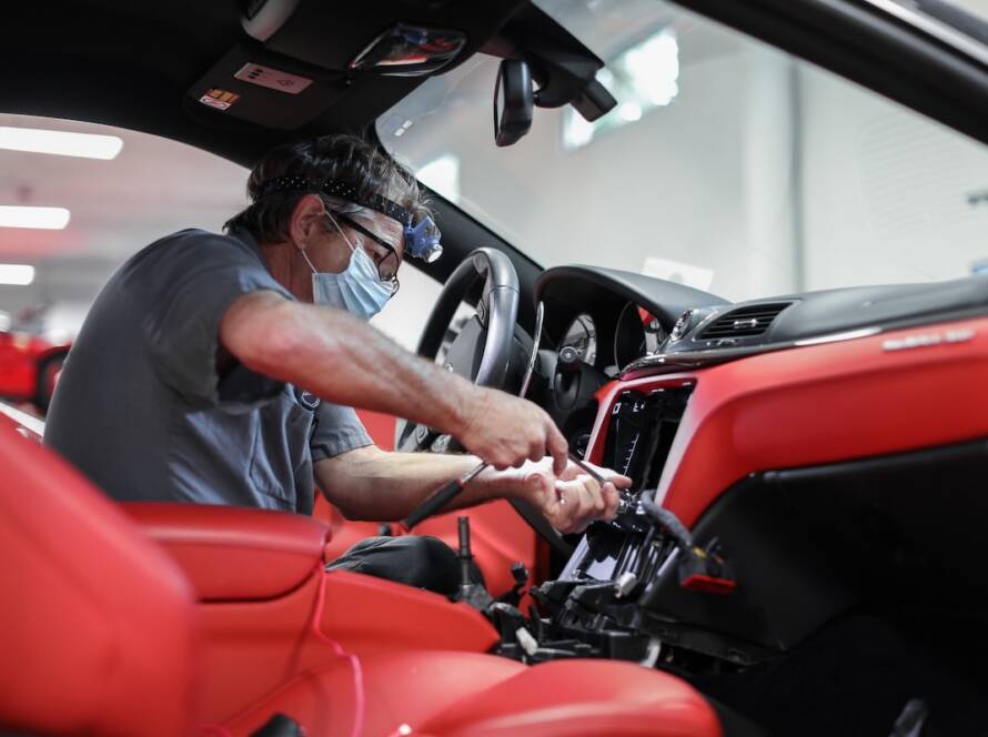 ferrari adas systems