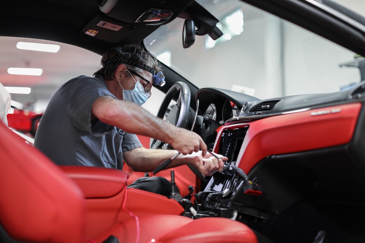 ferrari adas systems