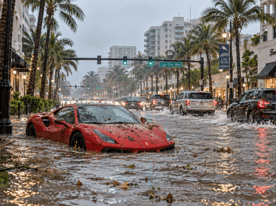 car repair after a flood